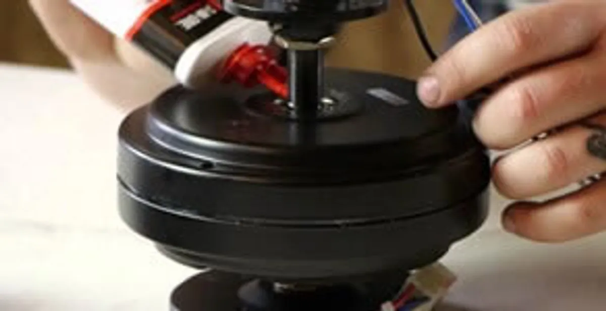 Ceiling fan motor repair and internal component adjustment in West Palm Beach, FL