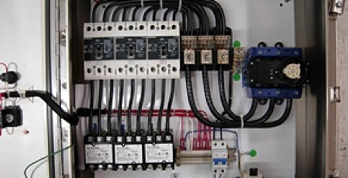 Electrical panel installation with organized circuit breakers and wiring in West Palm Beach, FL