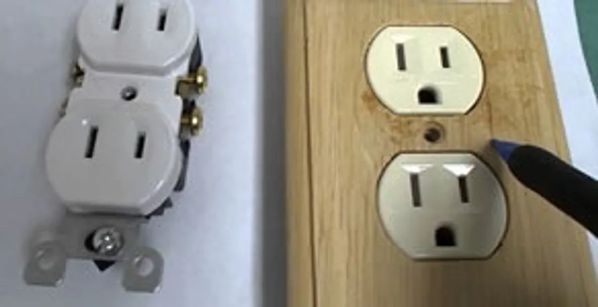 gfc outlets service showing professional installation of ground fault circuit interrupter outlets in West Palm Beach, FL