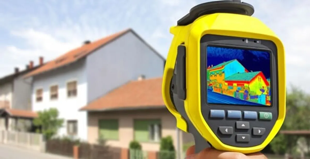 home energy audit service performing exterior thermal inspection to identify energy loss in West Palm Beach, FL