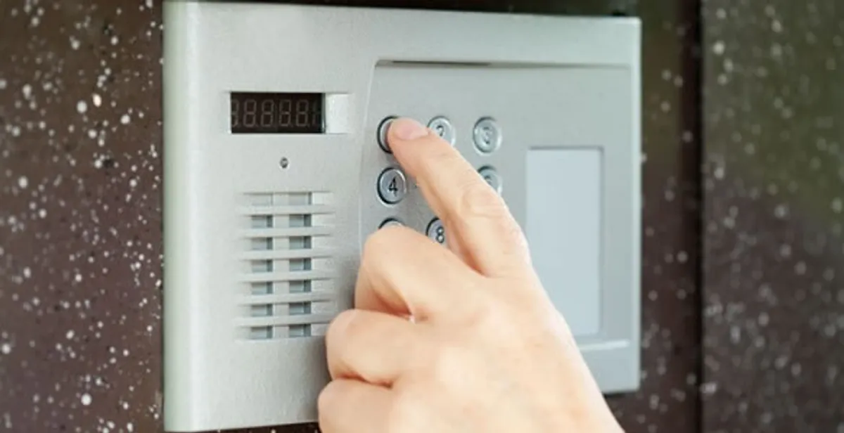 intercom system for home installation services with indoor access control keypad in West Palm Beach, FL