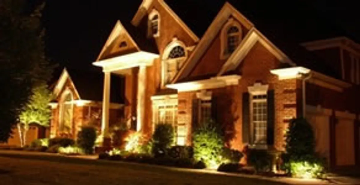 landscape lighting installation services enhancing residential exterior lighting in West Palm Beach, FL